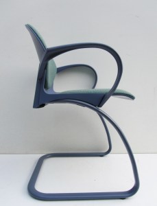  Strafor, Gerd Lange, Design, bureaustoel, office, chair, Steelcase, cantilever, postmodern
